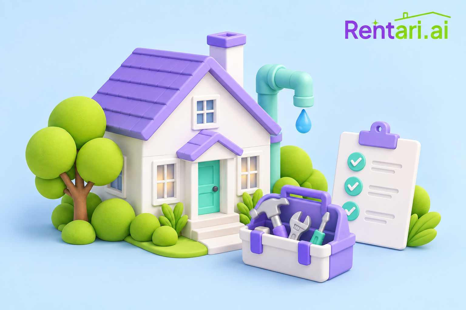 Rental home, repair tools and maintenance checklist